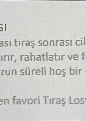 Morfoze Ossion Tıraş Sonrası Losyon - Görsel 2