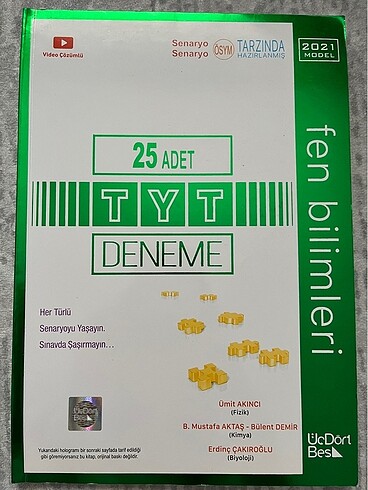 Üç Dört Beş Tyt Fen Branş Denemesi