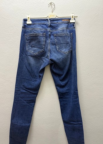 Mavi Normal Boy Kadın Denim Pantolon - Görsel 4