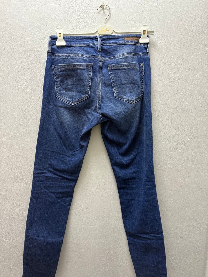 Mavi Normal Boy Kadın Denim Pantolon - Görsel 4