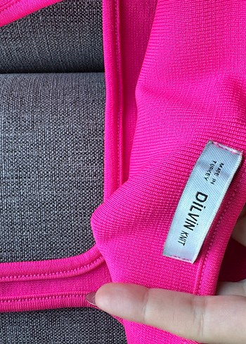 Dilvin pembe üst - Görsel 4