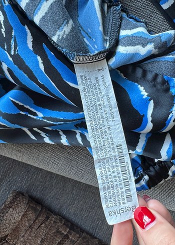 Bershka saten üst - Görsel 4