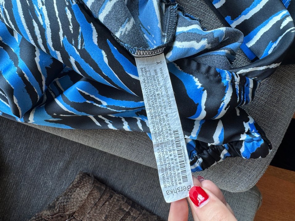 Bershka saten üst - Görsel 4