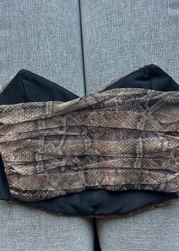 Zara straplez üst - Görsel 2