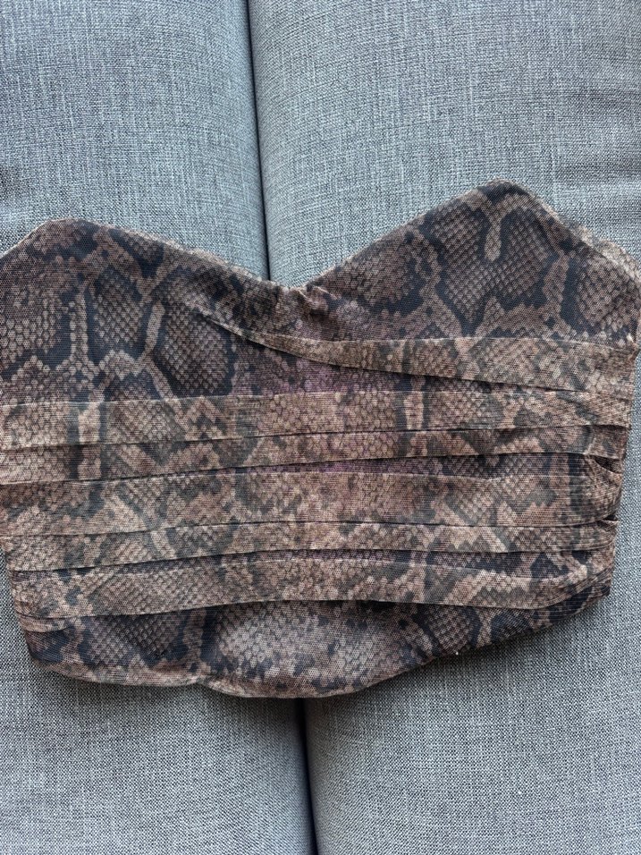 Zara straplez üst - Görsel 3