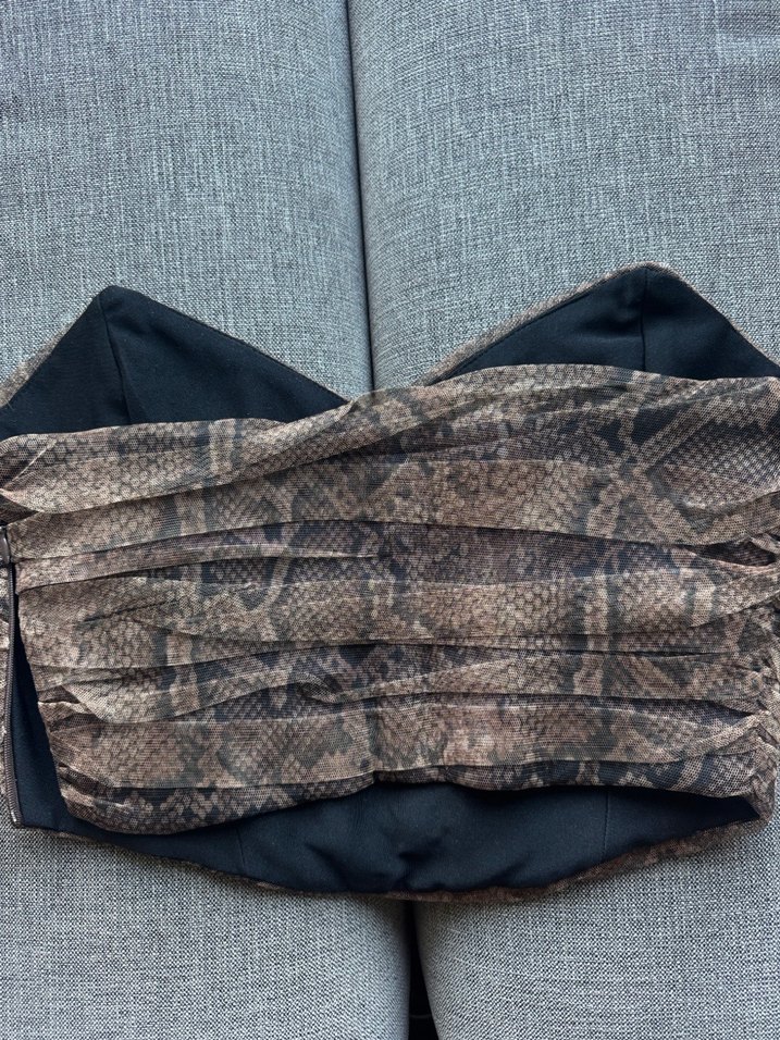 Zara straplez üst - Görsel 2