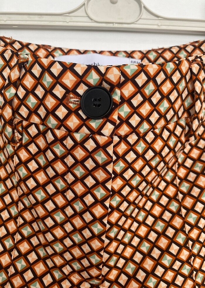 bershka turuncy desenli pantolon - Görsel 3