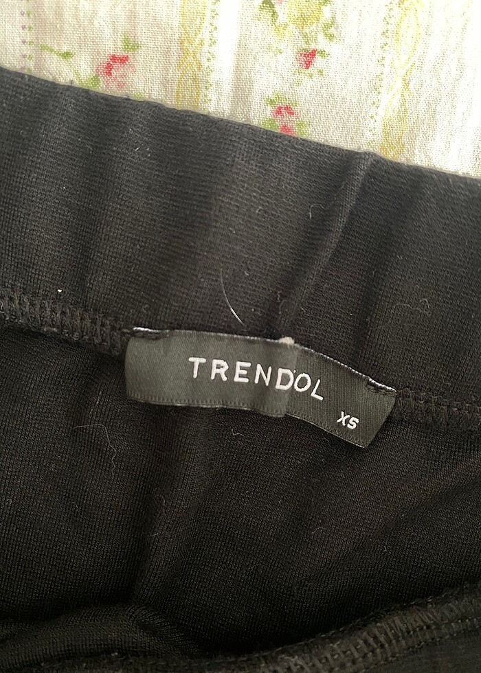 trendyol milla büzgülü penye etek - Görsel 3