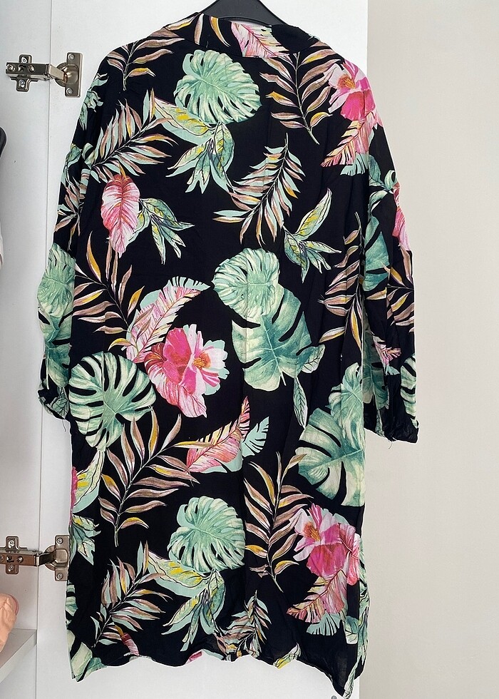 lcw desenli kimono - Görsel 3