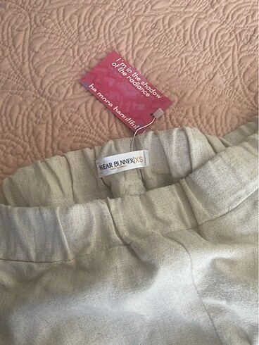 keten pantolon - Görsel 2