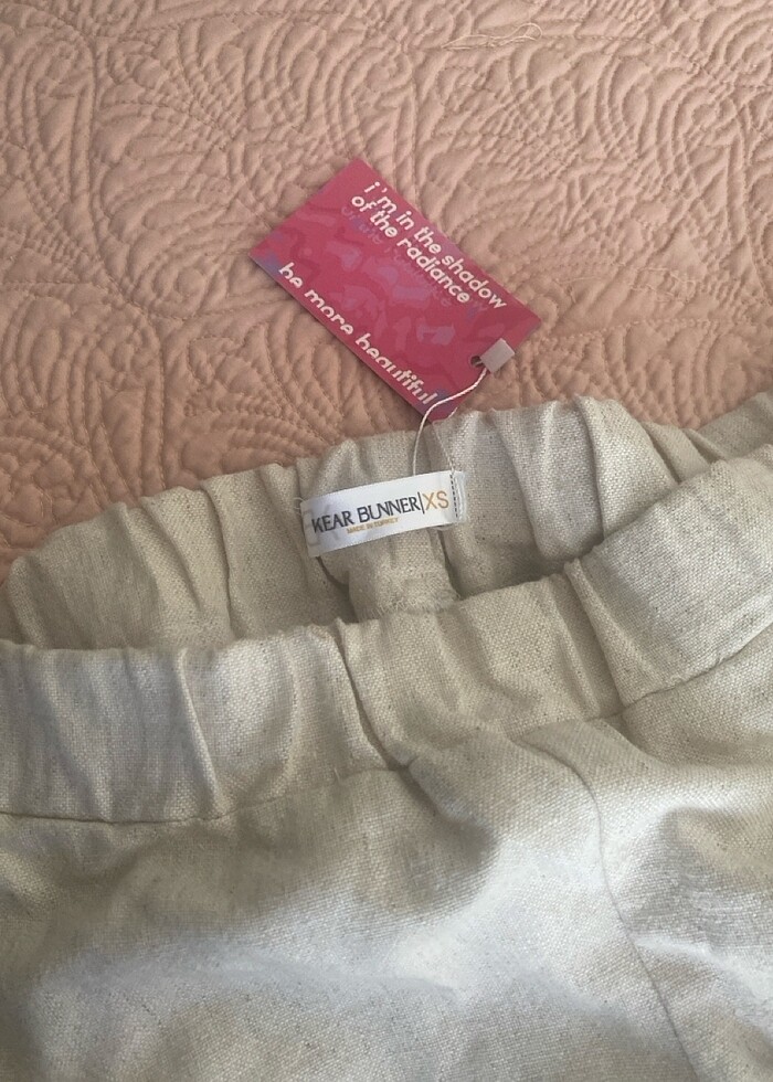 keten pantolon - Görsel 2