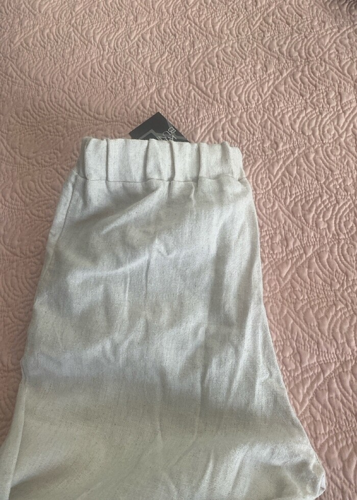 keten pantolon - Görsel 4