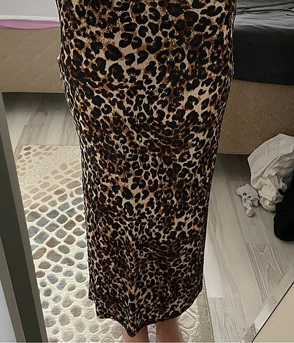 Leoparlı etek