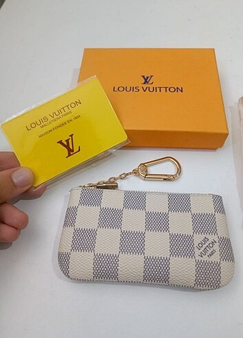 Louis Vuitton Louis Vuitton bozuk para cüzdanı ve anahtarlık