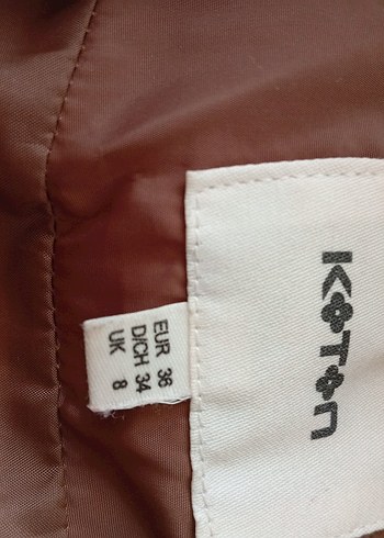 Kahverengi Parlak Fermuarlı Kadın Kışlık Mont - Görsel 6