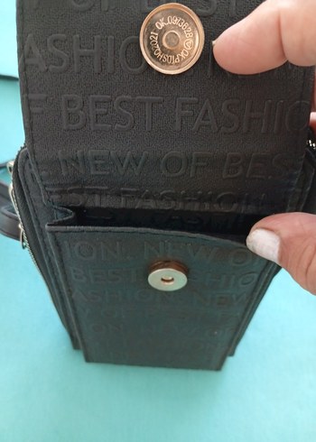 Kadın Deri Kahverengi Çapraz Çanta - Görsel 9