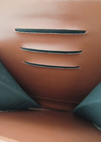 Kadın Deri Kahverengi Çapraz Çanta - Görsel 5