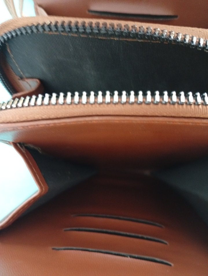 Kadın Deri Kahverengi Çapraz Çanta - Görsel 3