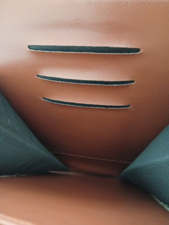 Kadın Deri Kahverengi Çapraz Çanta - Görsel 5