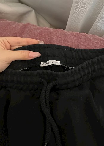 Siyah Kadın Rahat Kesim Eşofman Altı - Görsel 2