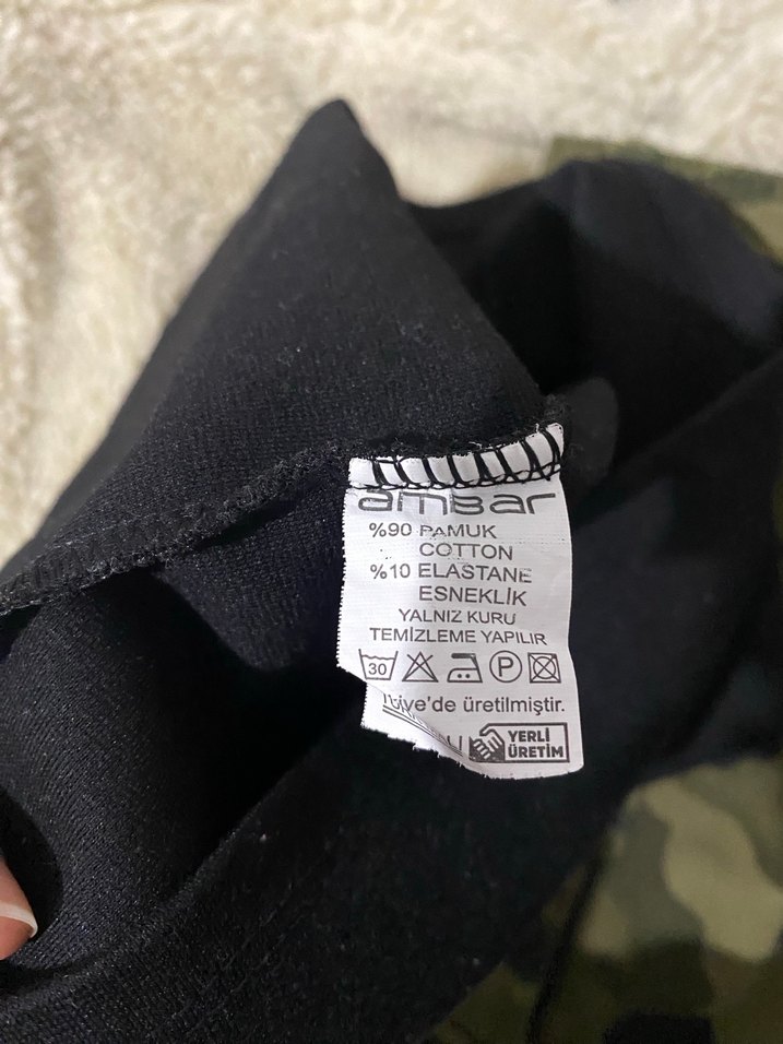 Siyah Mini Dar Kesim Etek - Görsel 4