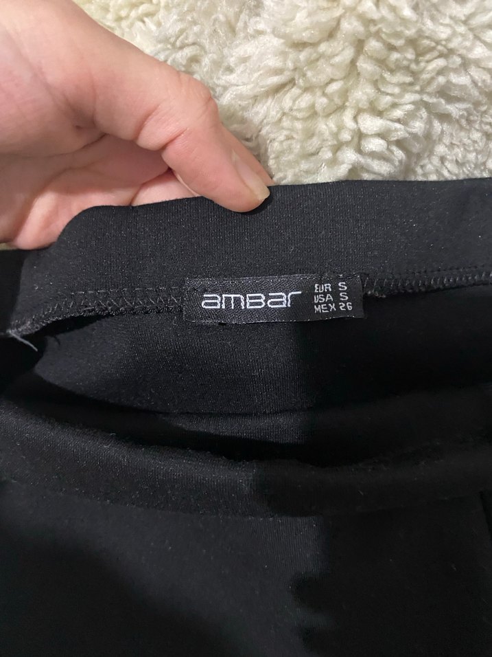 Siyah Mini Dar Kesim Etek - Görsel 3