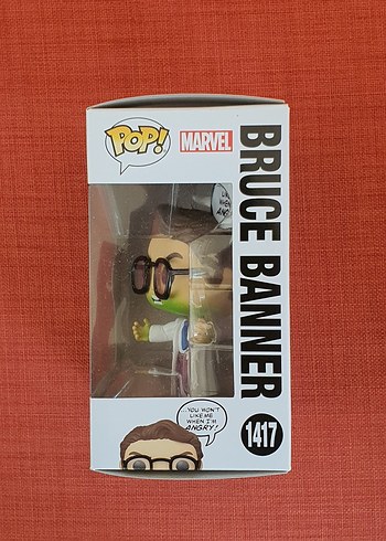 Funko Pop Marvel Bruce Banner 1417 Figür