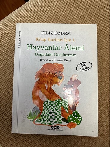 Hayvanlar alemi çocuk kitabı
