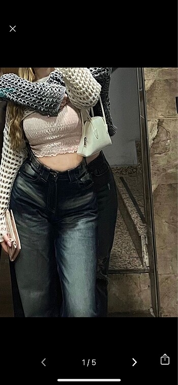 Bershka Baggy Jean Pantolon