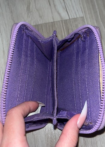 Renkli Parlak Folyo Fermuarlı Kadın Cüzdanı - Görsel 4