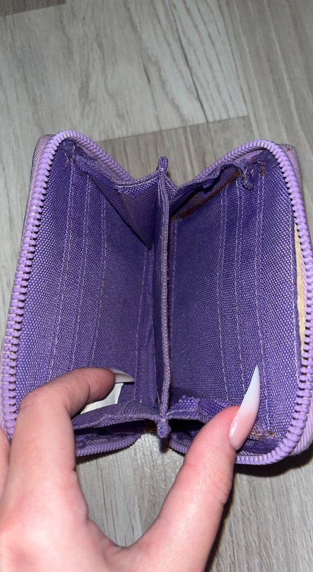 Renkli Parlak Folyo Fermuarlı Kadın Cüzdanı - Görsel 4