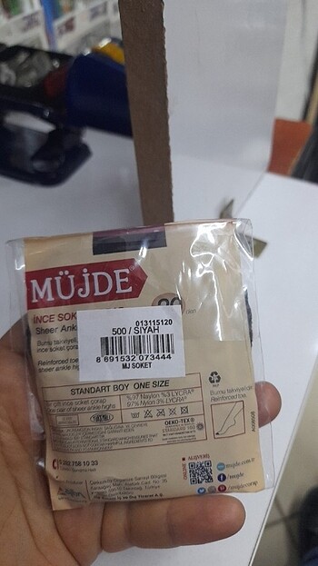 Diğer Müjde corap