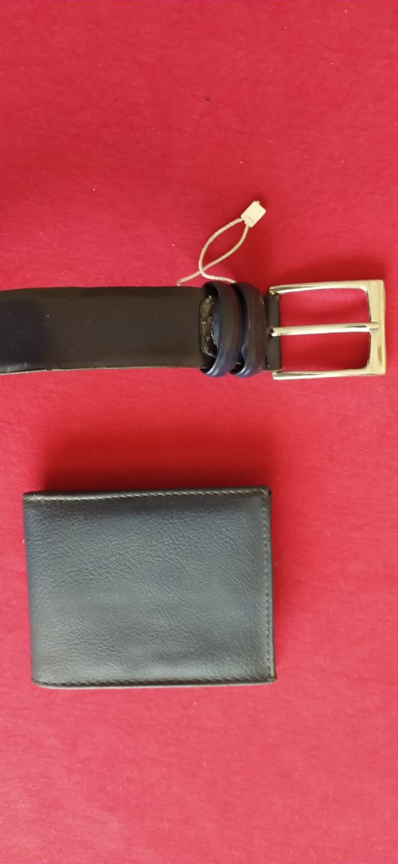 Erkek Siyah suni deri Tokalı Kemer - Görsel 2