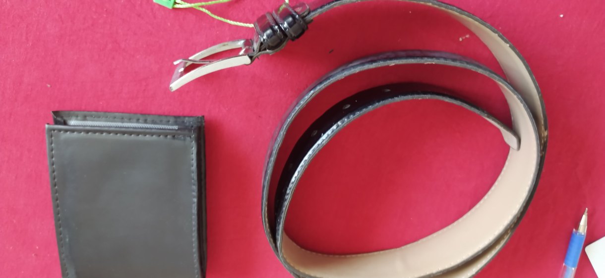 Erkek Siyah suni deri Tokalı Kemer - Görsel 4