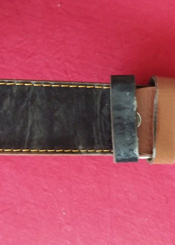 Minimalist Kahverengi Erkek Kemer cüzdan - Görsel 4