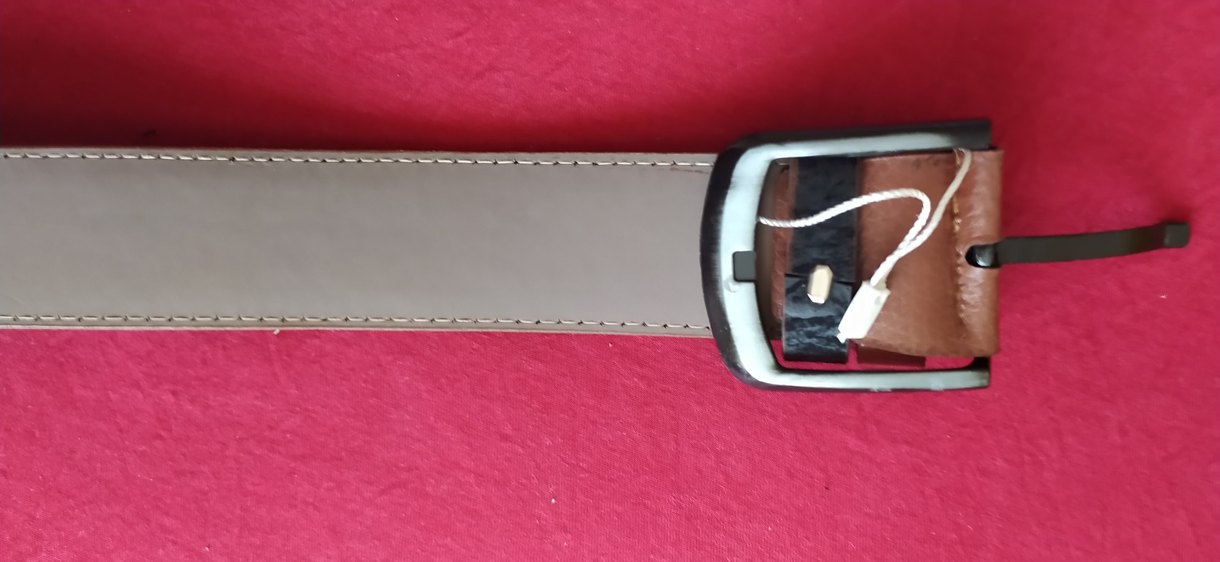 Minimalist Kahverengi Erkek Kemer cüzdan - Görsel 3