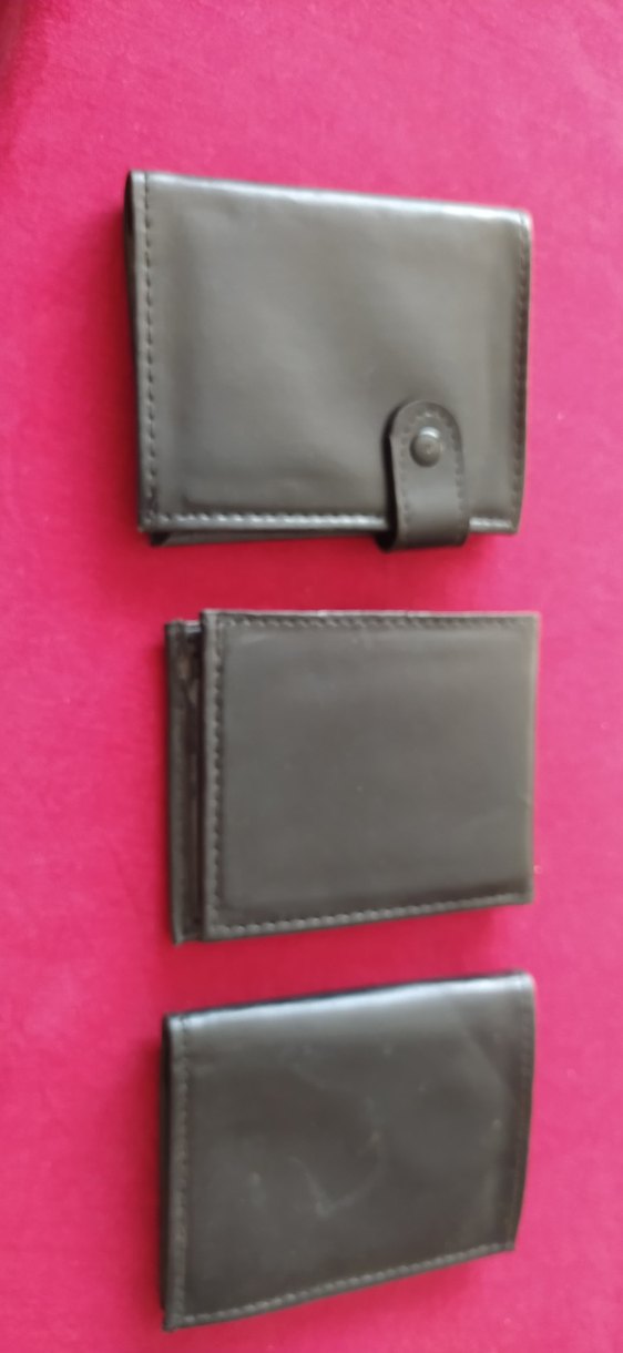 3 AdetSade Siyah Erkek Cüzdanı - Görsel 2