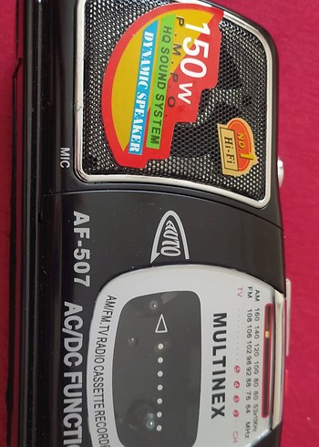 Tinex AM/FM/TV Radyo Kaset Çalar  2 - Görsel 16