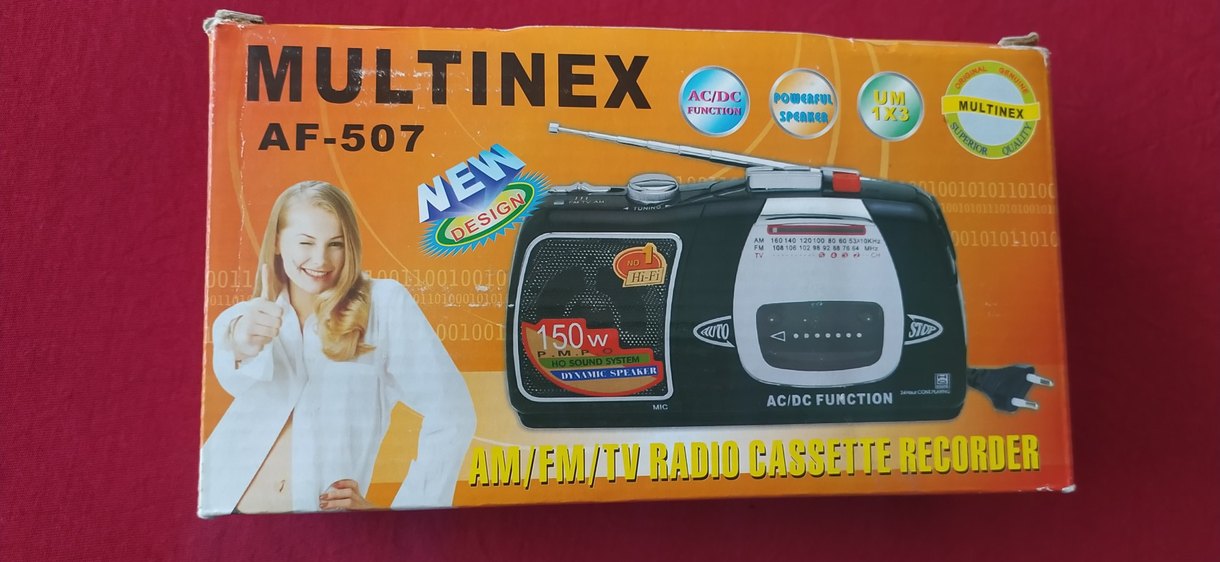 Tinex AM/FM/TV Radyo Kaset Çalar  2 - Görsel 2