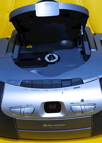 ROADSTAR KASET RADYO CD ÇALAR TEMİZ - Görsel 6