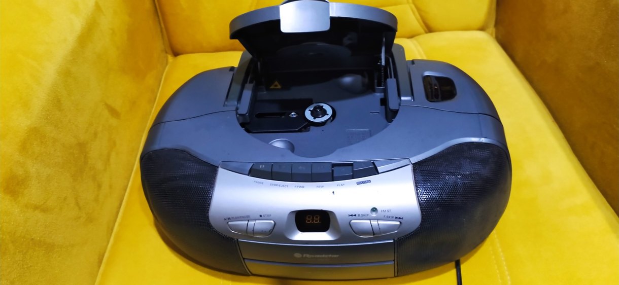 ROADSTAR KASET RADYO CD ÇALAR TEMİZ - Görsel 5