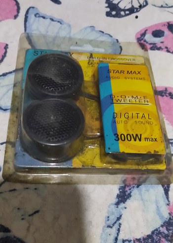 Siyah Mini Tiz Twitter Hoparlör Seti - Görsel 4