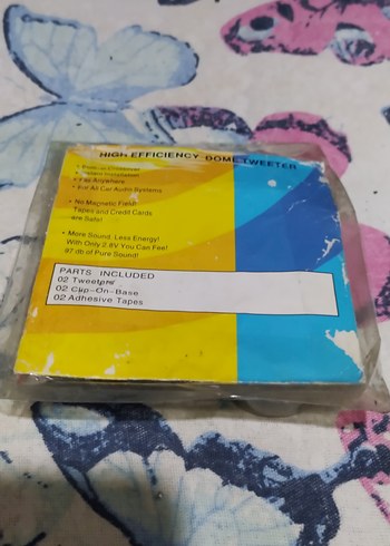 Siyah Mini Tiz Twitter Hoparlör Seti - Görsel 6