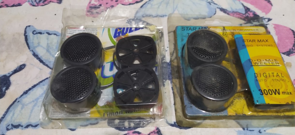 Siyah Mini Tiz Twitter Hoparlör Seti - Görsel 2