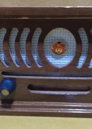 Renkli Ahşap Görünümlü Müzik Sistemi FM ÇALAR - Görsel 4