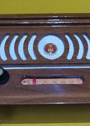 Renkli Ahşap Görünümlü Müzik Sistemi FM ÇALAR - Görsel 5