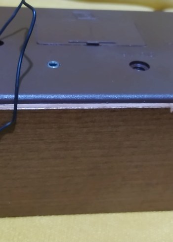 Renkli Ahşap Görünümlü Müzik Sistemi FM ÇALAR - Görsel 2