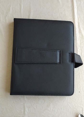 Siyah Taşınabilir Klavyeli Tablet Kılıfı - Görsel 4