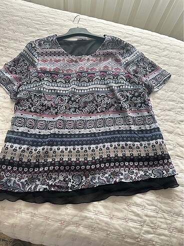 DESENLİ ŞIK BLUZ - Görsel 5