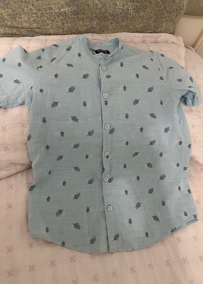 Erkek Çocuk Mavi Gömlek - Görsel 2